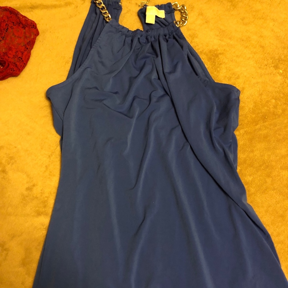Sapphire Michael kors dressy tank top